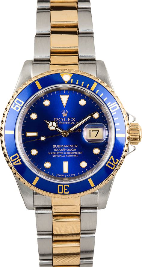 rolex submariner model 16613 year